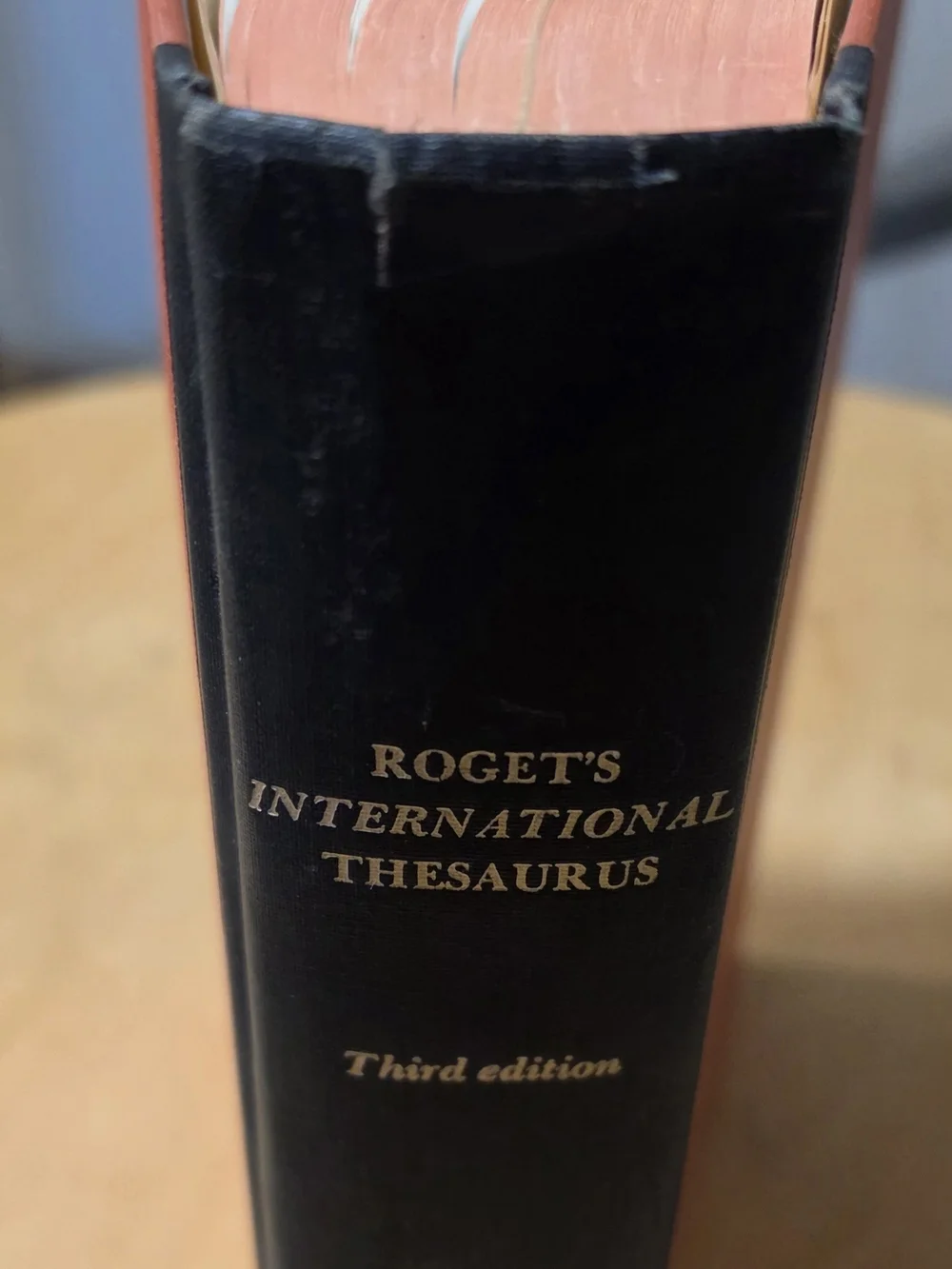 Roget's International Thesaurus Third Edition 1962 Thumb Indexed Hardcover Thoma